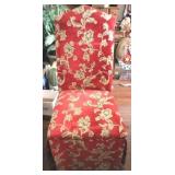 Upholstered chair, 41 x 18.5