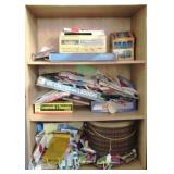 3-Shelf Lot of Assorted Items