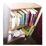 Bookshelf w/ assorted Books - 24 x 8 x 32