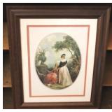 Framed print, 24 x 20.5