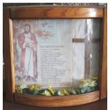 Religious display, 16.5 x 19