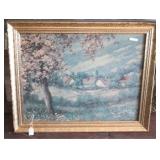 Framed picture, 24.5 x 30