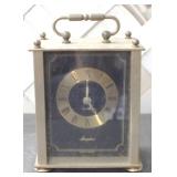 Brass Angelus Table Clock - 3 x 5 x 2