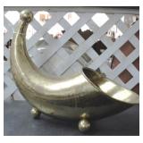 Brass Cornucopia - 12 x 9