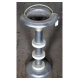 Vintage smoking stand, no ashtray, 23"