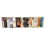 Shelf Lot of Assorted VHS Tapes