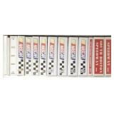 Lot of Notebooks w/ NASCAR Memorabilia