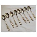 8 Reed & Barton Sterling Teaspoons
