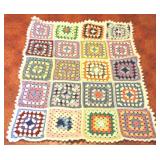 Handmade Afghan - 38 x 30.5
