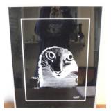 Framed Print - Cat - 20.5 x 16.5
