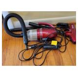 Corded handheld Monster vacuum, attachments