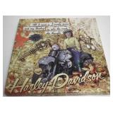 Harley Davidson Canvas Print - 12 x 12