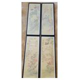 Vintage set DAC NY Oriental prints dated 1964