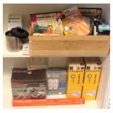 2 Shelf Lots of Assorted Items