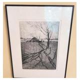 January Shadows #10/100, by Judy Motley Coleman