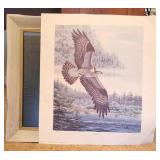 Frame w/ Signed & Numbered print by Balke