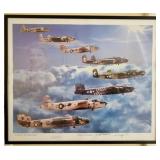 Always to Danger framed & signed print