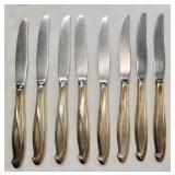 8 Reed & Barton Sterling Handle Knives