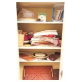 3 Shelf Lot & Floor in Closet