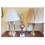 3 Vintage Lamps