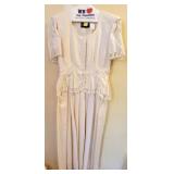 Plaza South size 8 crï¿½me dress