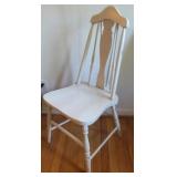 Painted White Vintage Chair