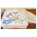 Embroidered / Needlework Linens