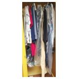 Closet lot of Assorted Clothes