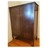 Vintage Double Door Chifferobe