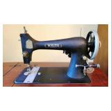 White #8 sewing machine / table