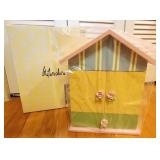 Painted Small Wood Cabinet, New in box