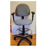 Pneumatic Office Stool, 42.5 x 24 x 19