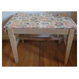 Vintage Vanity Bench