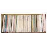 Shelf lot of Assorted Record/Albums