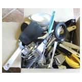 Box lot of Kitchen Utensils