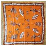 Silk Asian scarf