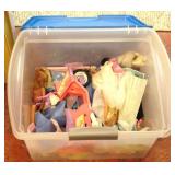 Tote full of Barbies & Accessories