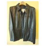 Nine West ladies leather jacket, size L
