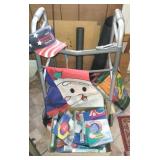 Lot of Assorted Items to include Garden Flags