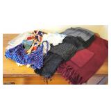 Scarves, gloves, hankies & vintage halter top
