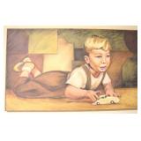 Oil on Canvas - 18.5 x 30