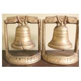 Liberty Bell Bookends - 6" tall