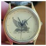 Wittnauer Pegasus Wrist Watch, leather band