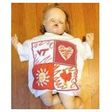 Vintage 1962 Alexander baby doll, VT shirt