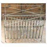 Metal Magazine Stand - 18 x 16 x 9