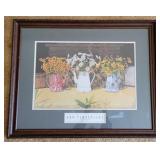 Framed Bob Timberlake Daisies Print