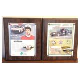 2 Nascar Wall Plaques - 13 x 11 each