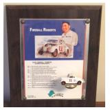 Fireball Roberts Wall Plaque - 13 x 11