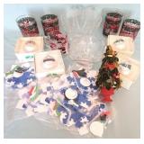 Group lot of Christmas items