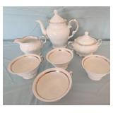 Tea set made in Poland